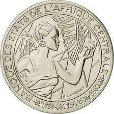 Coin, Central African States, 500 Francs, 1976, Paris, MS(65-70), Nickel, KM:E9