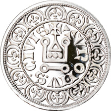 França, Medal, Reproduction, Gros Tournois Saint-Louis, MS(65-70), Prata