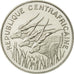Coin, Central African Republic, 100 Francs, 1971, MS(65-70), Nickel, KM:E2