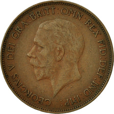 Coin, Great Britain, George V, Penny, 1936, EF(40-45), Bronze, KM:838