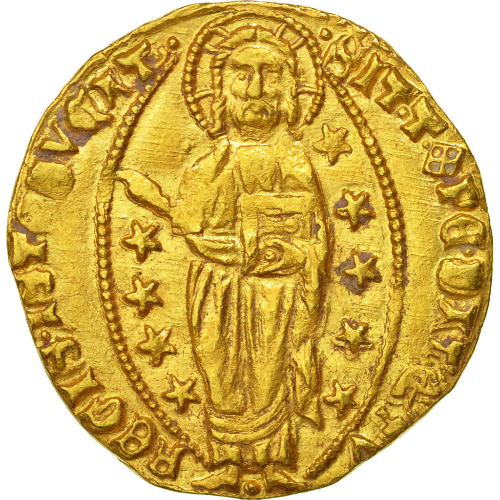 Coin, ITALIAN STATES, VENICE, Tomaso Mocenigo (1414-1423), Zecchino, Undated