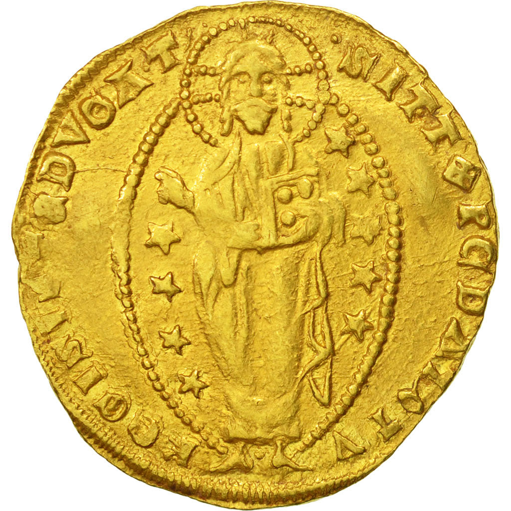 Coin, ITALIAN STATES, VENICE, Andrea Dandulo (1342-1354), Zecchino, Undated