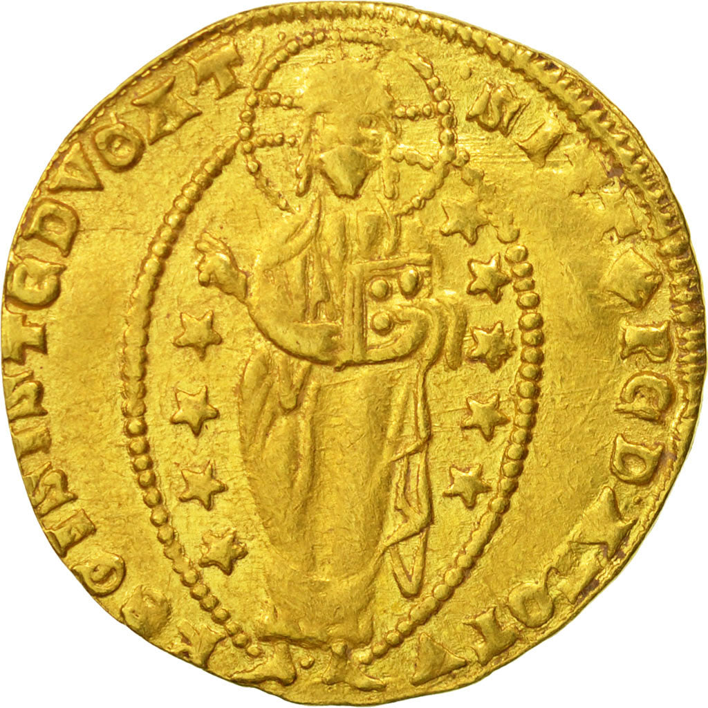 ITALIAN STATES, VENICE, Andrea Dandulo (1342-1354), Zecchino, Venice, AU(50-53)