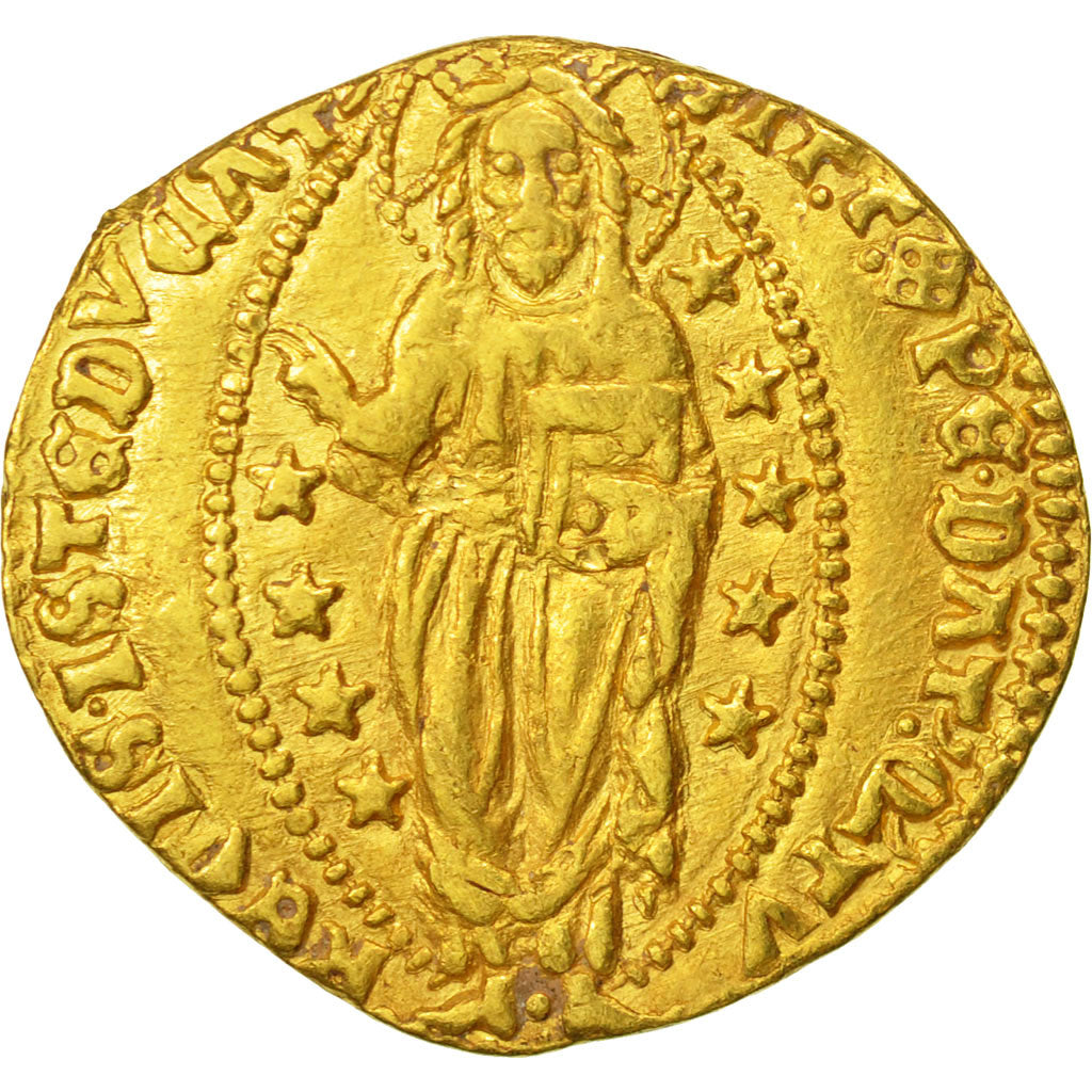 Monnaie, États italiens, VENICE, Antonio Venier (1382-1400), Zecchino, Undated