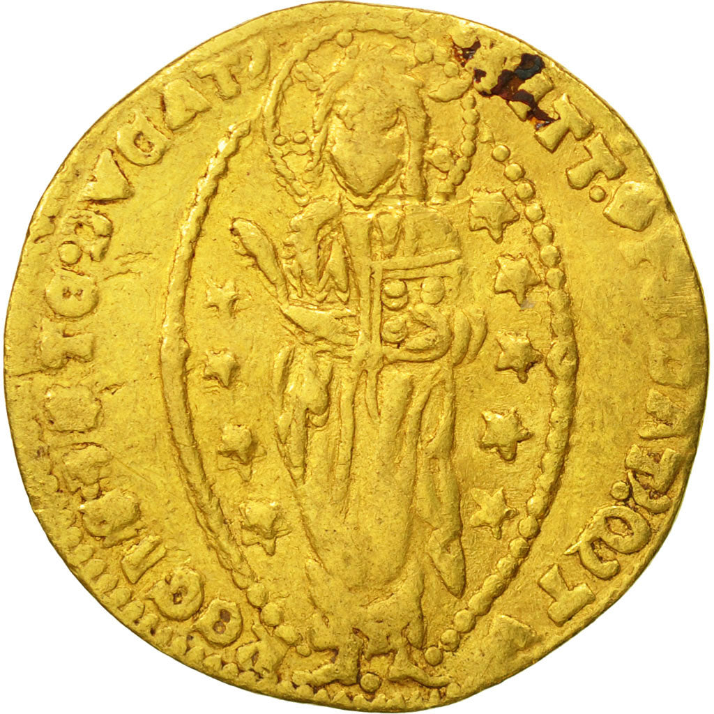 Italie, VENICE, Giovanni Dolfin (1356-1361), Zecchino, Venice, TTB