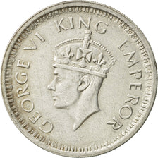 INDIA-BRITISH, George VI, Rupee, 1944, AU(55-58), Silver, KM:557.1