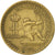 Coin, Monaco, Louis II, Franc, 1924, Poissy, EF(40-45), Aluminum-Bronze, KM:111