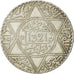 Morocco, 'Abd al-Aziz, Rial, 10 Dirhams, 1903, Paris, EF(40-45), Silver,KM22.2