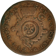 Moneta, Stati tedeschi, MAINZ, Emeric Josef, Pfennig, 1760, Mayence, BB, Rame