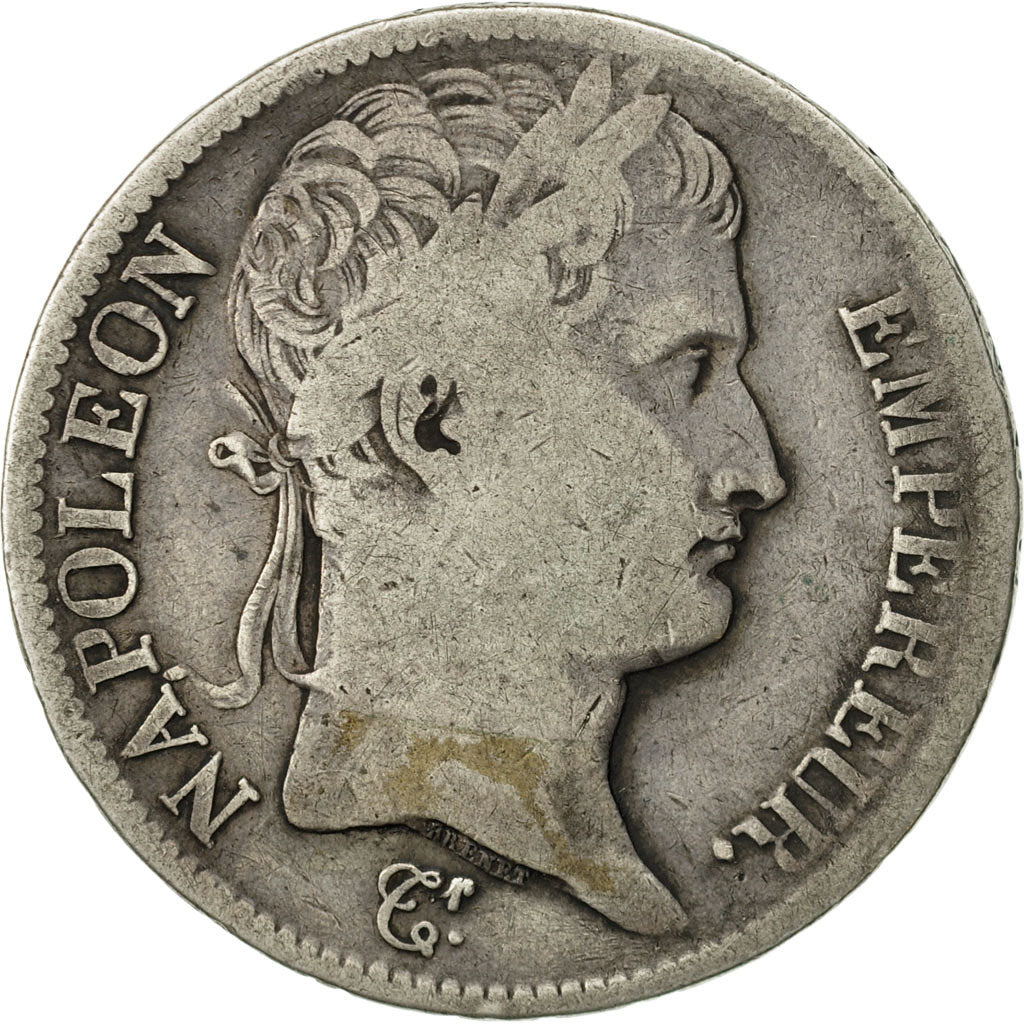 France, Napoléon I, 5 Francs, 1808, Rouen, VF(20-25), Silver, KM:686.2