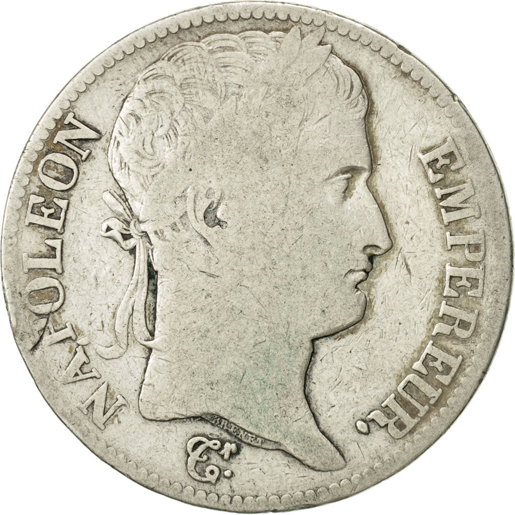 Coin, France, Napoléon I, 5 Francs, 1811, Paris, VF(20-25), Silver, KM:694.1