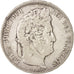 Francia, Louis-Philippe, 5 Francs, 1838, Marseille, MB, Argento, KM:749.10, G...