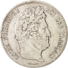 France, Louis-Philippe, 5 Francs, 1838 MA, Marseille, Silver, KM:749.10