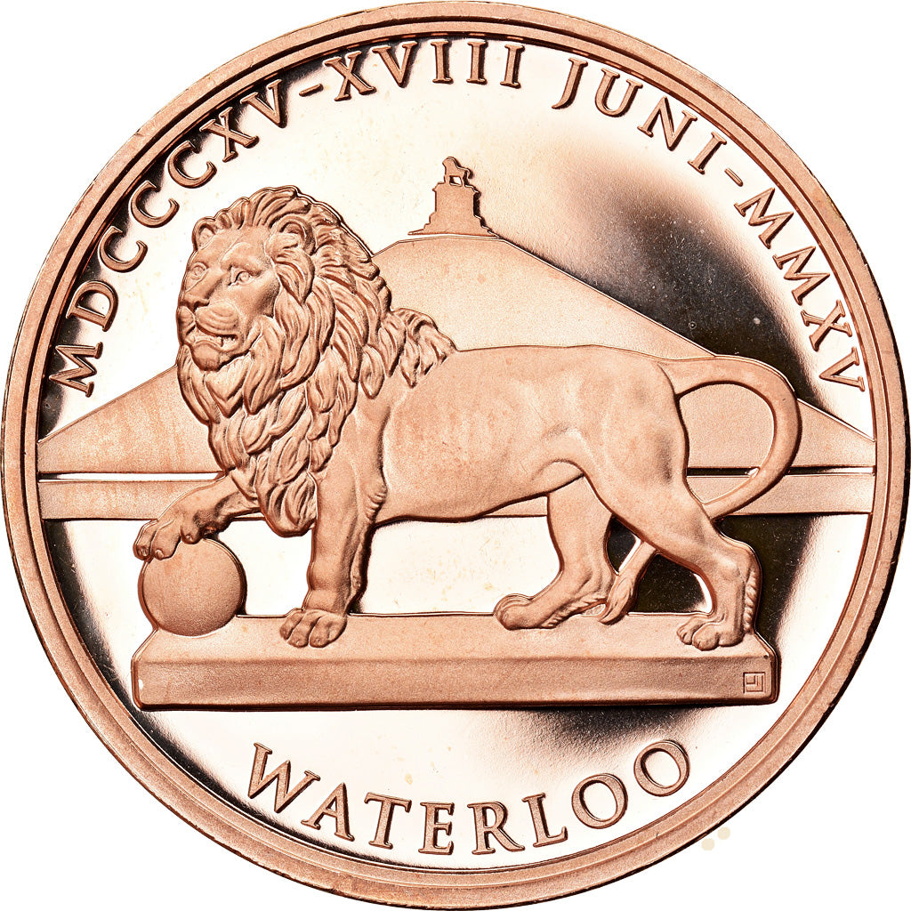 France, Médaille, Bataille de Waterloo, François Ier d'Autriche, History, FDC