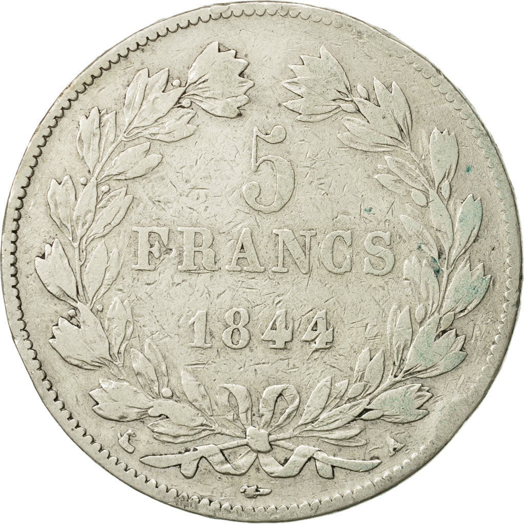 Monnaie, France, Louis-Philippe, 5 Francs, 1844, Paris, TB, Argent, KM:749.1