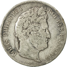 Monnaie, France, Louis-Philippe, 5 Francs, 1833, Rouen, TB, Argent, KM:749.2