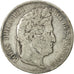 Coin, France, Louis-Philippe, 5 Francs, 1833, Rouen, VF(20-25), Silver
