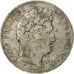 Moneta, Francia, Louis-Philippe, 5 Francs, 1833, Lille, MB+, Argento, KM:749.13