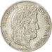 Moneda, Francia, Louis-Philippe, 5 Francs, 1835, Lyon, BC+, Plata, KM:749.4