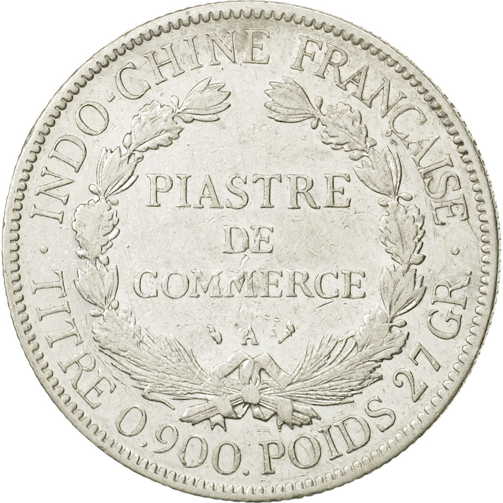 Coin, FRENCH INDO-CHINA, Piastre, 1904, Paris, EF(40-45), Silver, KM:5a.1