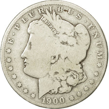 Stati Uniti, Morgan Dollar, 1900, U.S. Mint, New Orleans, B, Argento, KM 110