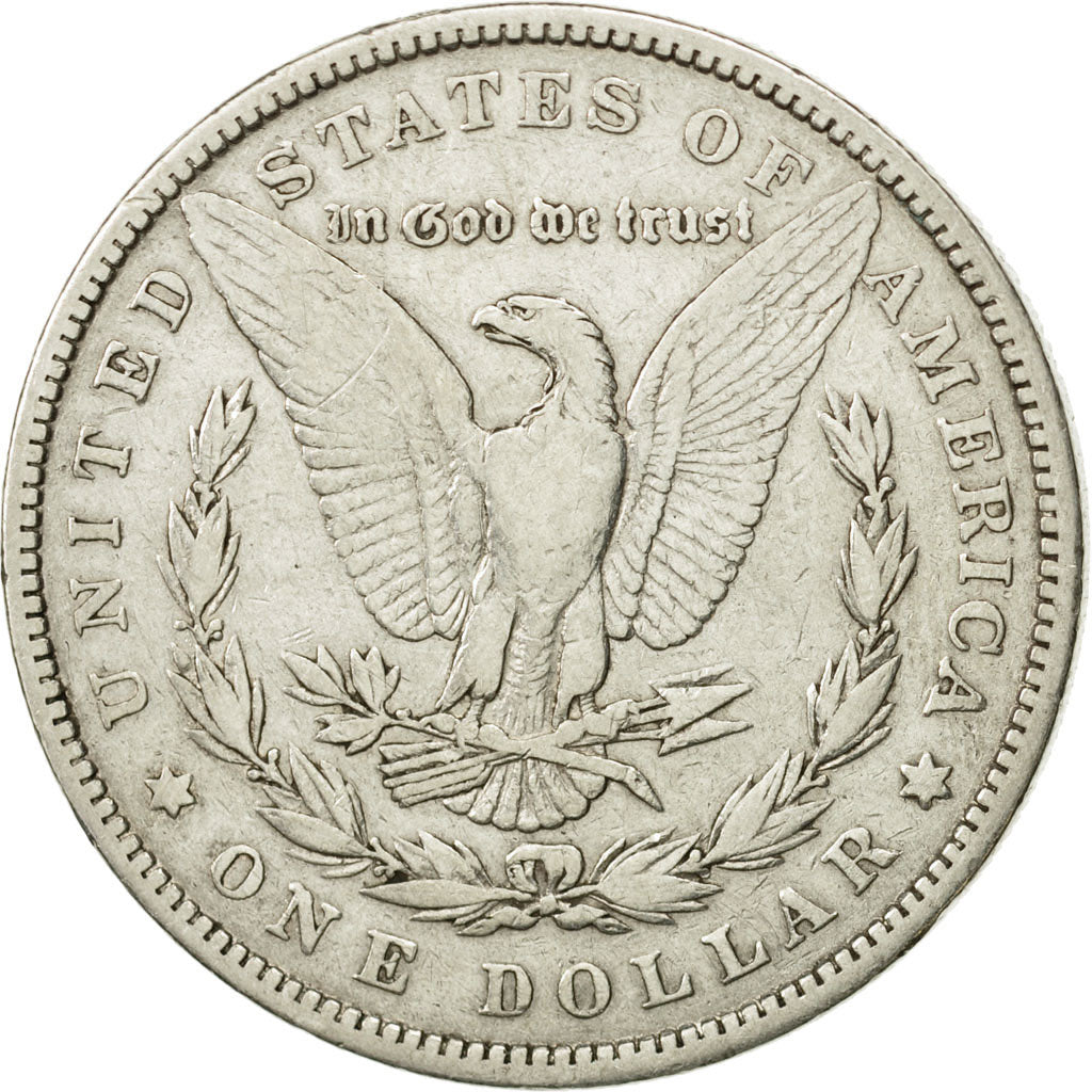 United States, Morgan Dollar, 1879, U.S. Mint, Philadelphia, VF(30-35), KM 110