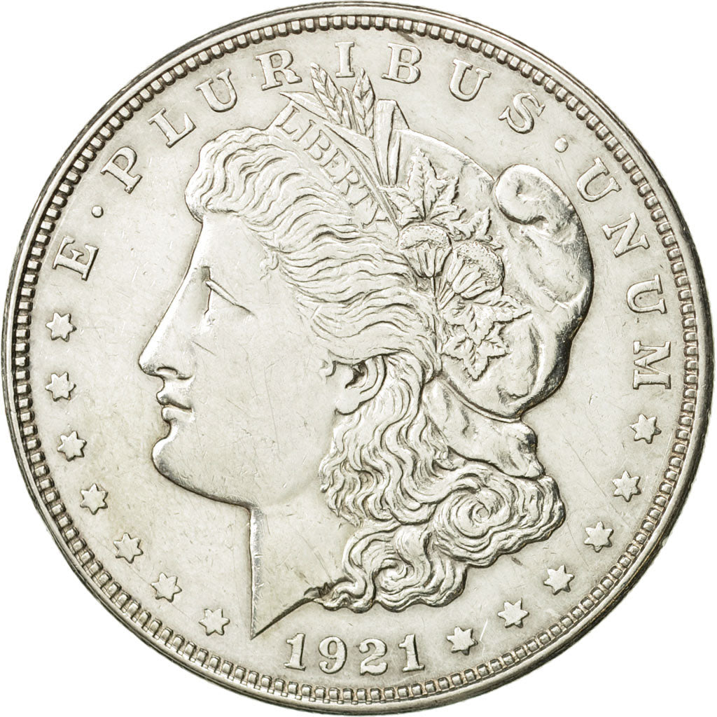 Vereinigte Staaten, Morgan Dollar, 1921, U.S. Mint, Philadelphia, SS, KM 110