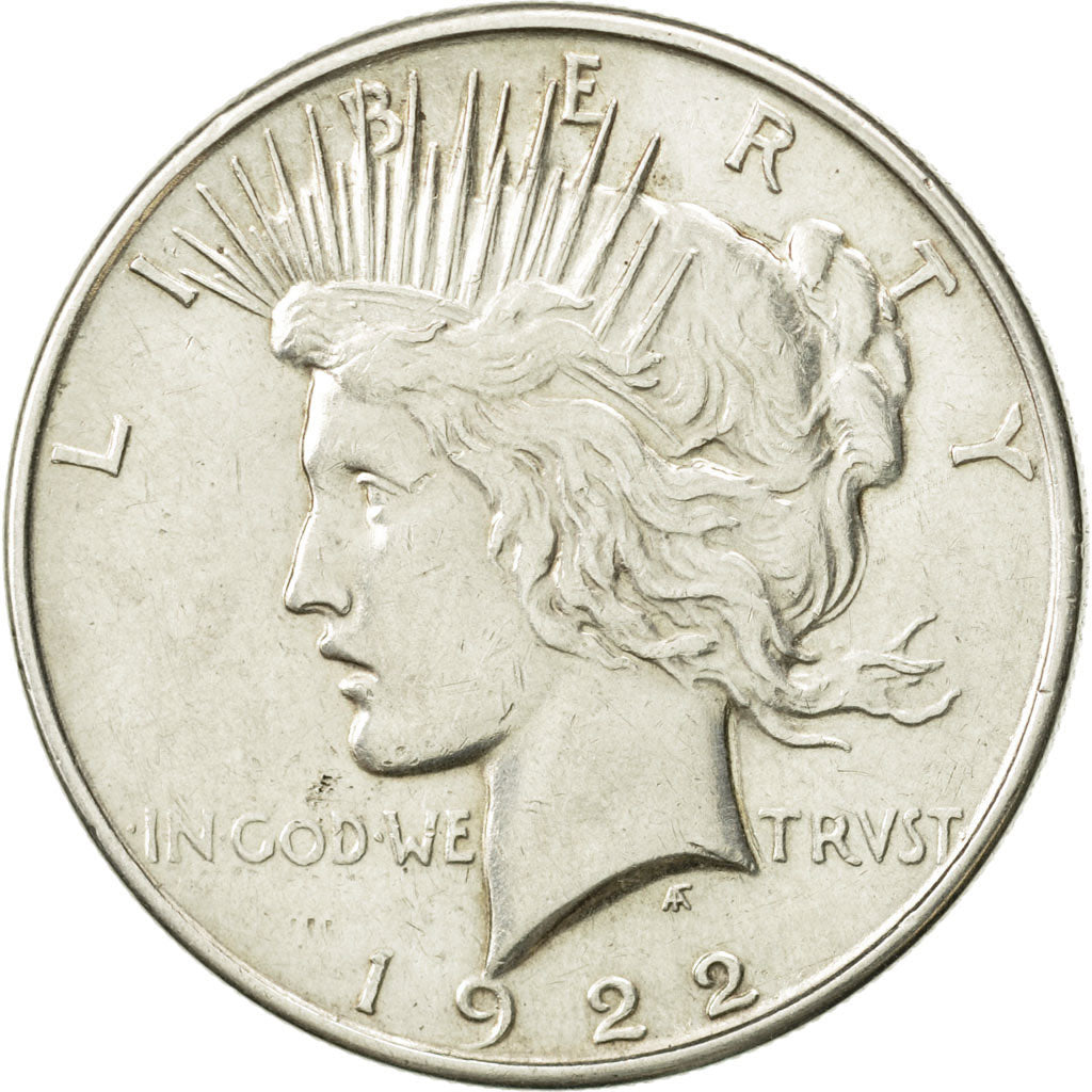 Vereinigte Staaten, Peace Dollar, 1922, U.S. Mint, Philadelphia, SS, KM 150