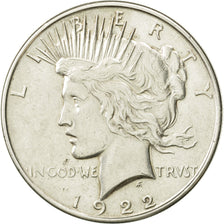 Vereinigte Staaten, Peace Dollar, 1922, U.S. Mint, Philadelphia, SS, KM 150