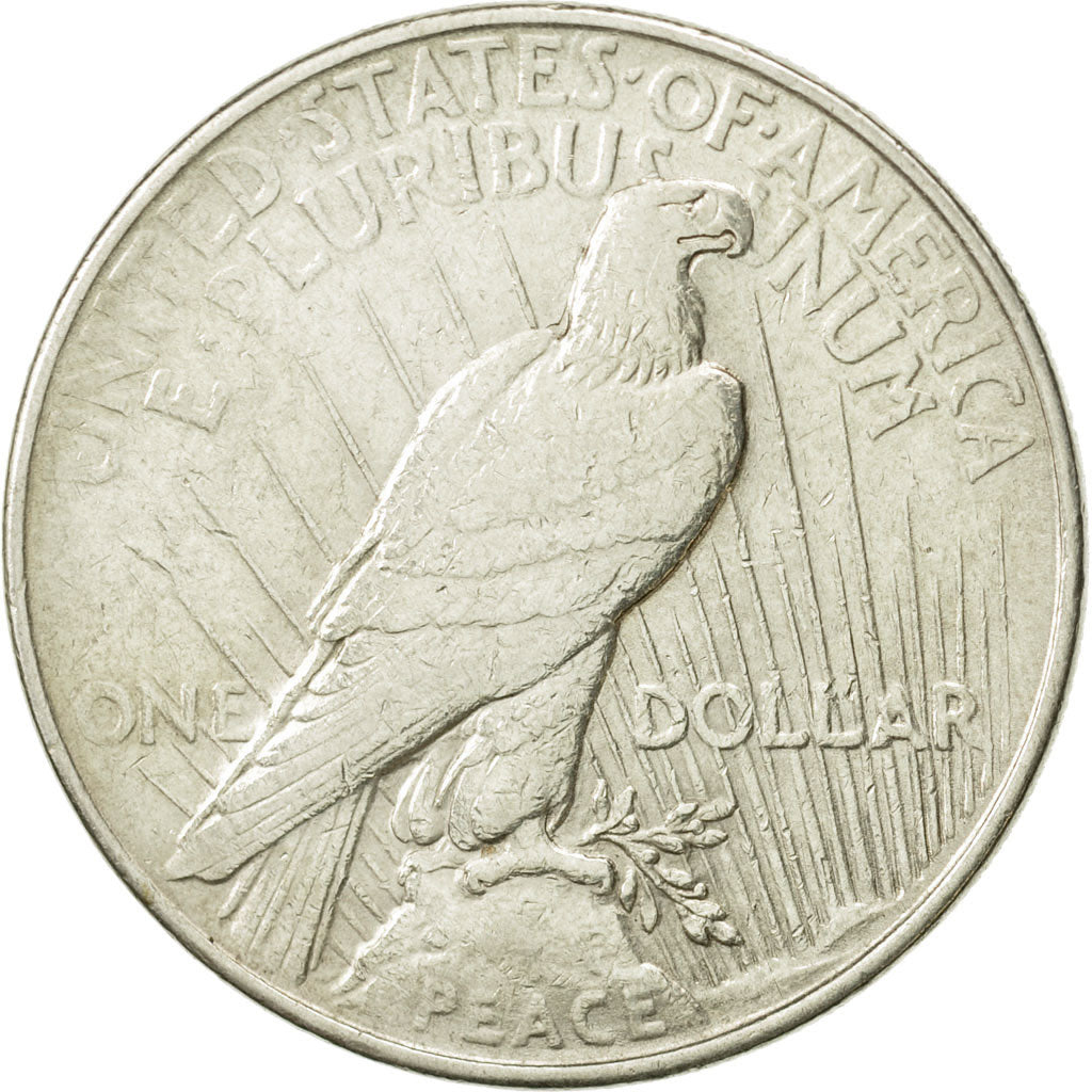 États-Unis, Peace Dollar, 1922, U.S. Mint, Philadelphia, TB+, Argent, KM 150