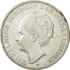 Coin, Netherlands, Wilhelmina I, 2-1/2 Gulden, 1930, EF(40-45), Silver, KM:165