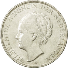 Coin, Netherlands, Wilhelmina I, 2-1/2 Gulden, 1937, AU(50-53), Silver, KM:165