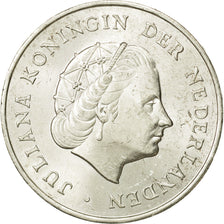 Netherlands Antilles, Juliana, 2-1/2 Gulden, 1964, AU(55-58), Silver, KM:7