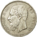 Belgium, Leopold II, 5 Francs, 5 Frank, 1873, VF(30-35), Silver, KM:24