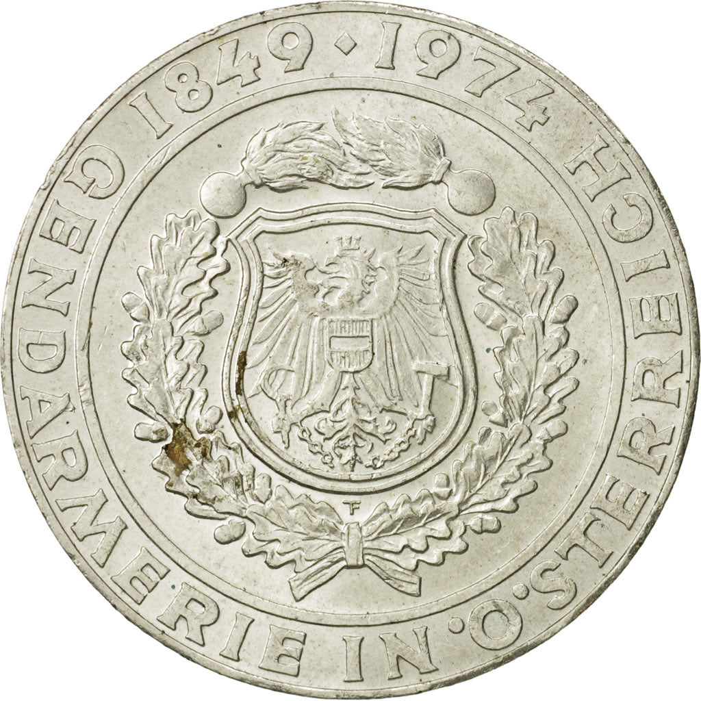 Coin, Austria, 50 Schilling, 1974, MS(60-62), Silver, KM:2920