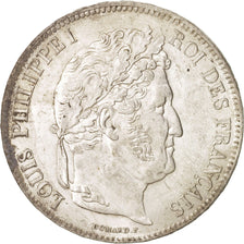 France, Louis-Philippe I, 5 Francs, 1834, Lille, Silver, AU(55-58), Gadoury:678