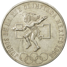 Messico, 25 Pesos, 1968, SPL-, Argento, KM:479.1