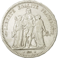France, Hercule, 5 Francs, 1848, Paris, VF(30-35), Silver, KM:756.1, Gadoury:683