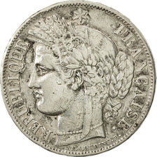 Monnaie, France, Cérès, 5 Francs, 1850, Strasbourg, TB, Argent, KM:761.2
