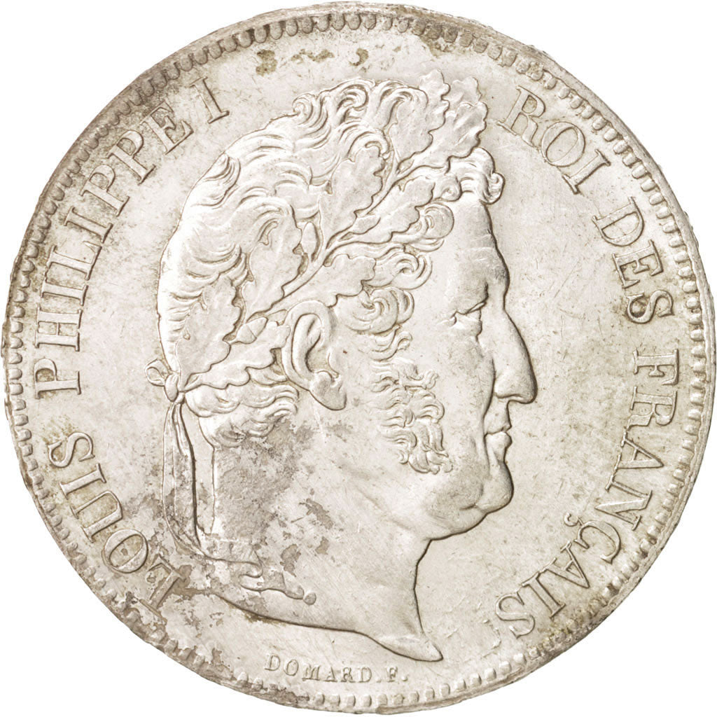 Coin, France, Louis-Philippe, 5 Francs, 1834, Lille, MS(63), Silver, KM:749.13