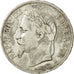 France, Napoleon III, 5 Francs, 1868, Paris, VF(30-35), Silver, KM 799.1