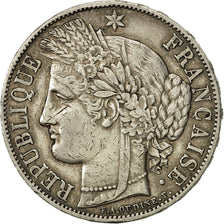 Francia, Cérès, 5 Francs, 1870, Paris, MB+, Argento, KM:819, Gadoury:743