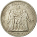 France, Hercule, 5 Francs, 1873, Paris, EF(40-45), Silver, KM:820.1