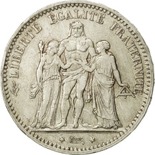 Monnaie, France, Hercule, 5 Francs, 1875, Paris, TTB, Argent, KM:820.1
