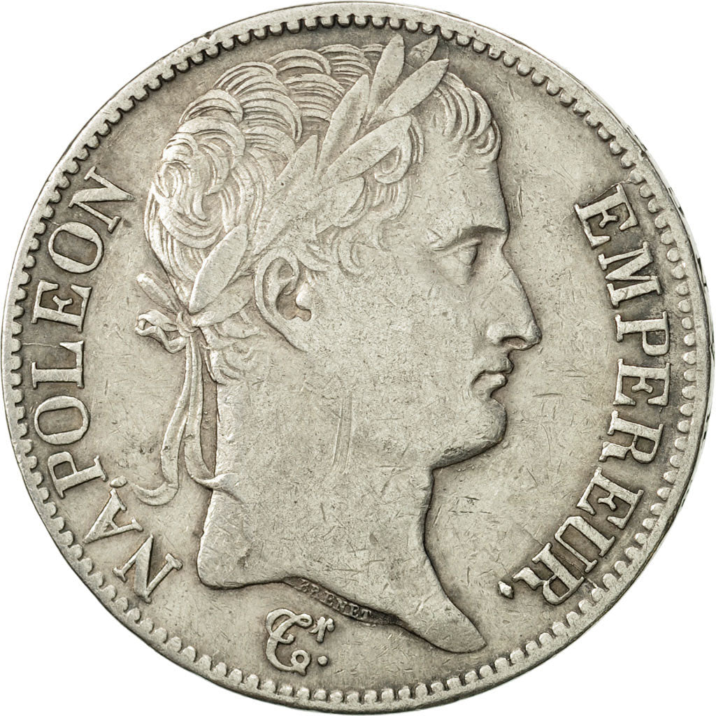 France, Napoléon I, 5 Francs, 1811, Paris, EF(40-45), Silver, KM:694.1
