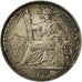 Moneda, INDOCHINA FRANCESA, 50 Cents, 1936, Paris, EBC, Plata, KM:4a.2