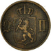 Moneda, Noruega, Ore, 1889, MBC, Bronce, KM:352