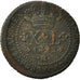 Brasile, 40 Reis, 1822, Rio de Janeiro, MB, Rame, KM:319.1