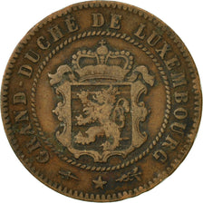 Coin, Luxembourg, William III, 5 Centimes, 1854, Utrecht, EF(40-45), Bronze