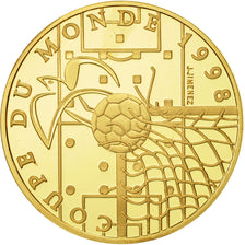France, 50 Francs, 1996, MS(65-70), Gold, KM:1145, Gadoury:C 169